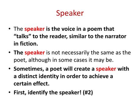 What Does Speaker Mean in Poetry: A Journey Through the Labyrinth of Voices